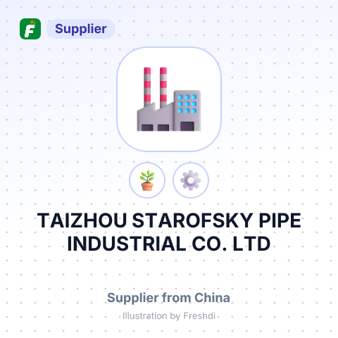 TAIZHOU STAROFSKY PIPE INDUSTRIAL CO., LTD – summary card, no photo uploaded yet