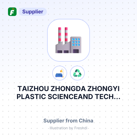 TAIZHOU ZHONGDA ZHONGYI PLASTIC SCIENCEAND TECH... – summary card, no photo uploaded yet