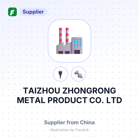 TAIZHOU ZHONGRONG METAL PRODUCT CO., LTD – summary card, no photo uploaded yet