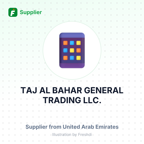 TAJ AL BAHAR GENERAL TRADING LLC. – summary card, no photo uploaded yet