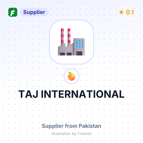 TAJ INTERNATIONAL – summary card, no photo uploaded yet