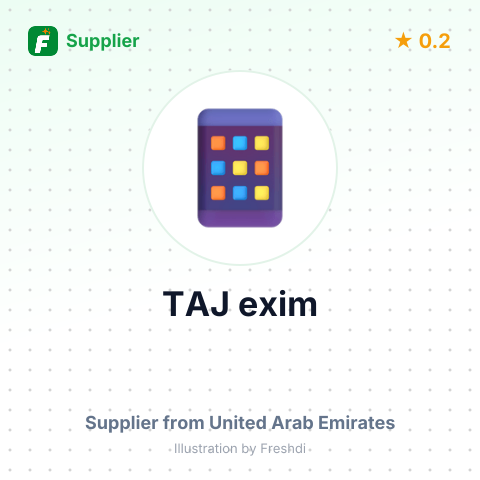 TAJ exim – summary card, no photo uploaded yet