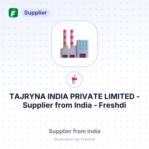 TAJRYNA INDIA PRIVATE LIMITED – summary card, no photo uploaded yet