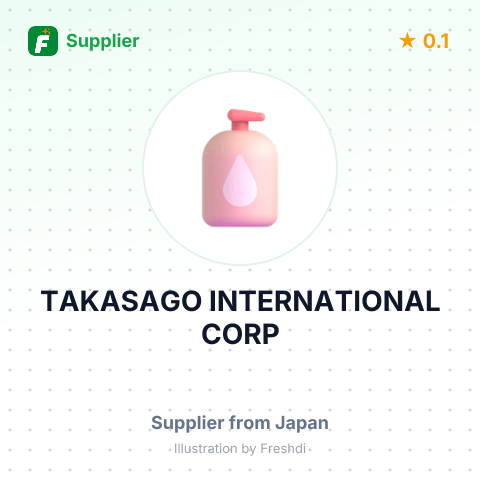 TAKASAGO INTERNATIONAL CORP – summary card, no photo uploaded yet
