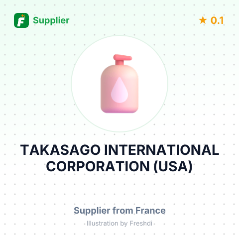 TAKASAGO INTERNATIONAL CORPORATION (USA) – summary card, no photo uploaded yet