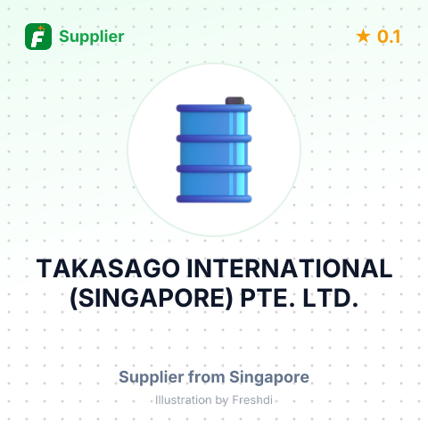 TAKASAGO INTERNATIONAL (SINGAPORE) PTE. LTD. – summary card, no photo uploaded yet