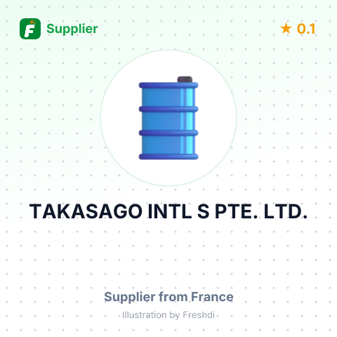 TAKASAGO INTL S PTE. LTD. – summary card, no photo uploaded yet