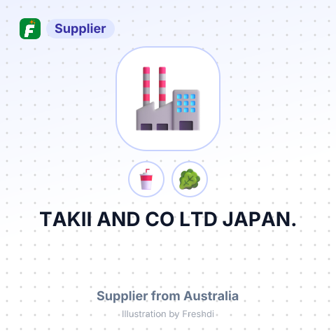 TAKII AND CO LTD JAPAN. – summary card, no photo uploaded yet