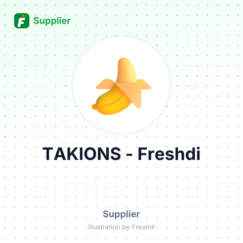 TAKIONS – summary card, no photo uploaded yet