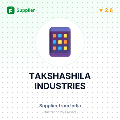 TAKSHASHILA INDUSTRIES – summary card, no photo uploaded yet