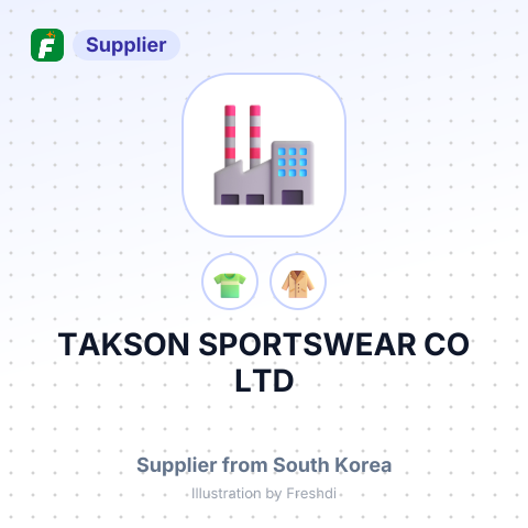 TAKSON SPORTSWEAR CO LTD – summary card, no photo uploaded yet