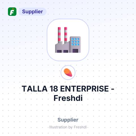 TALLA 18 ENTERPRISE – summary card, no photo uploaded yet