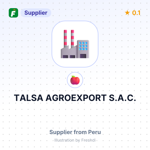 TALSA AGROEXPORT S.A.C. – summary card, no photo uploaded yet