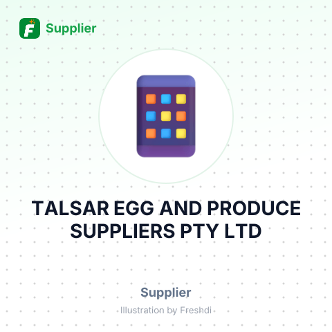 TALSAR EGG AND PRODUCE SUPPLIERS PTY LTD – summary card, no photo uploaded yet