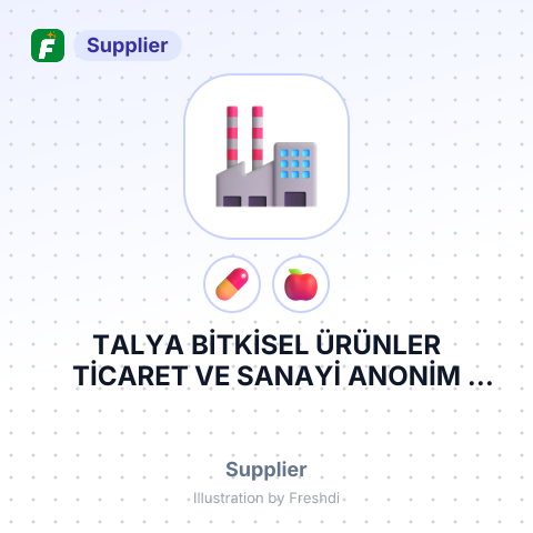 TALYA BİTKİSEL ÜRÜNLER TİCARET VE SANAYİ ANONİM ŞİRKETİ – summary card, no photo uploaded yet