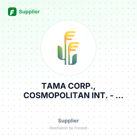 TAMA CORP., COSMOPOLITAN INT. – summary card, no photo uploaded yet
