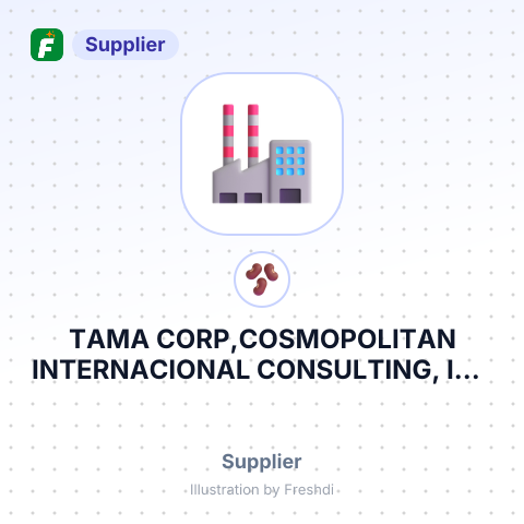 TAMA CORP,COSMOPOLITAN INTERNACIONAL CONSULTING, INC – summary card, no photo uploaded yet