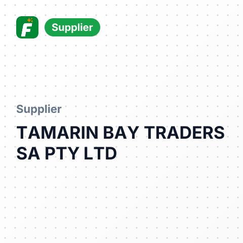 TAMARIN BAY TRADERS SA PTY LTD – summary card, no photo uploaded yet