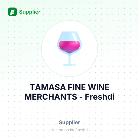 TAMASA FINE WINE MERCHANTS – summary card, no photo uploaded yet