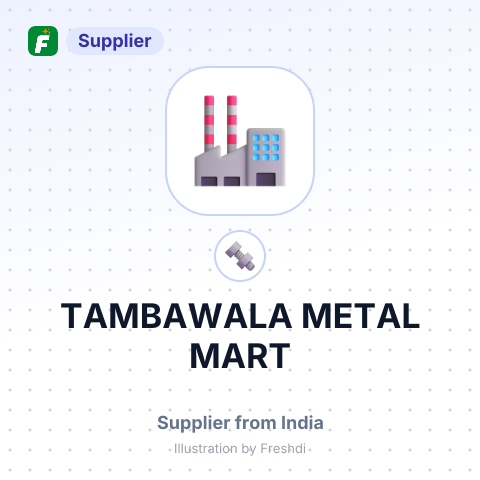 TAMBAWALA METAL MART – summary card, no photo uploaded yet