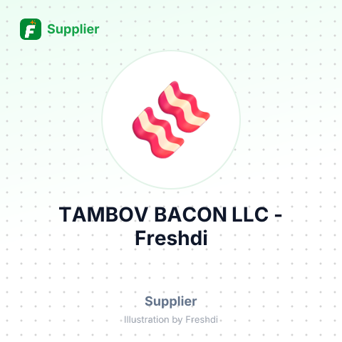 TAMBOV BACON LLC – summary card, no photo uploaded yet