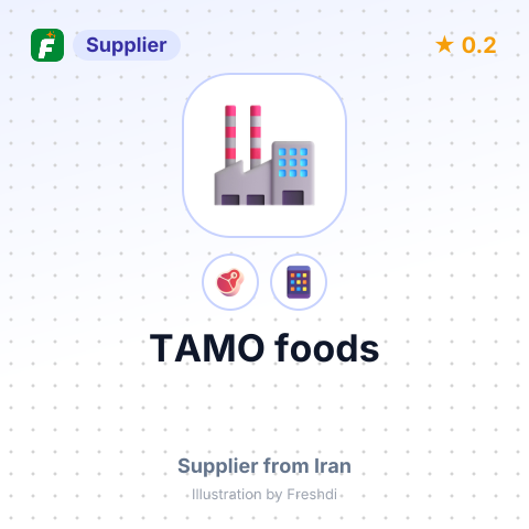 TAMO foods – summary card, no photo uploaded yet
