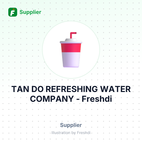TAN DO REFRESHING WATER COMPANY – summary card, no photo uploaded yet