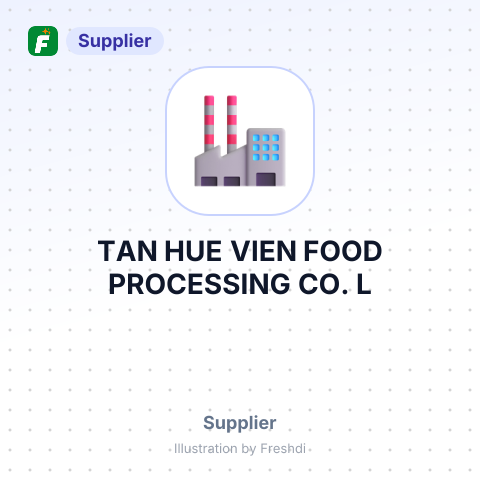 TAN HUE VIEN FOOD PROCESSING CO., L – summary card, no photo uploaded yet