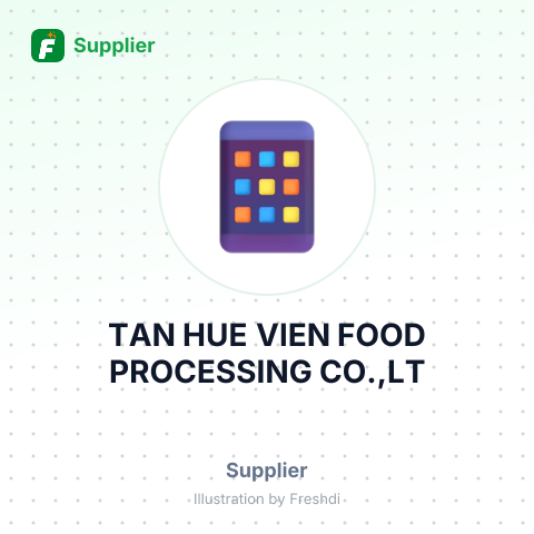 TAN HUE VIEN FOOD PROCESSING CO.,LT – summary card, no photo uploaded yet