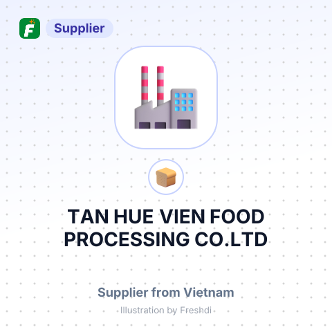TAN HUE VIEN FOOD PROCESSING CO.LTD – summary card, no photo uploaded yet