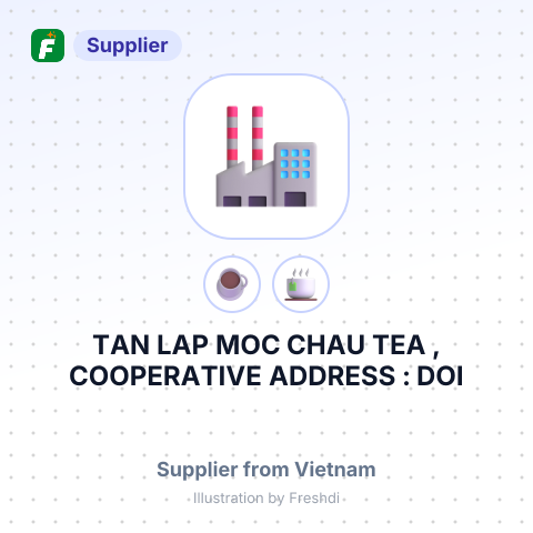 TAN LAP MOC CHAU TEA , COOPERATIVE ADDRESS : DOI – summary card, no photo uploaded yet