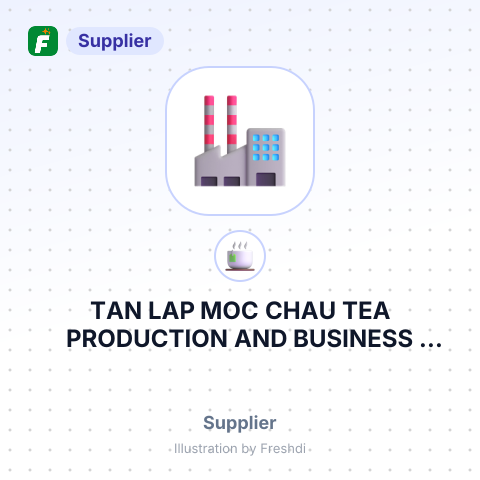 TAN LAP MOC CHAU TEA PRODUCTION AND BUSINESS COOPERATIVE – summary card, no photo uploaded yet