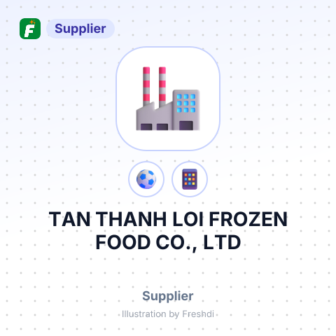 TAN THANH LOI FROZEN FOOD CO., LTD – summary card, no photo uploaded yet