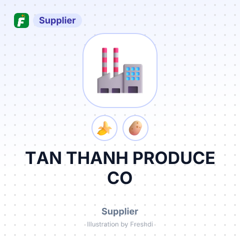 TAN THANH PRODUCE CO – summary card, no photo uploaded yet