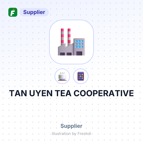 TAN UYEN TEA COOPERATIVE – summary card, no photo uploaded yet