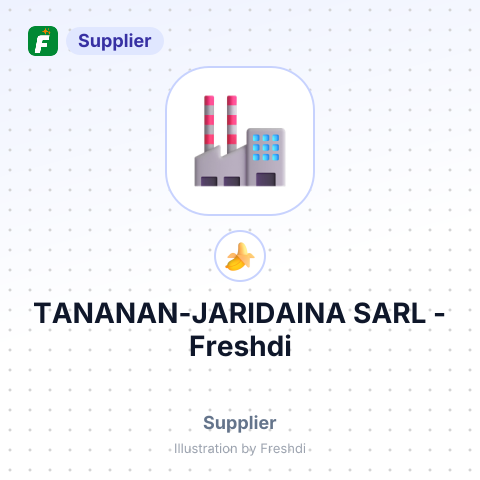 TANANAN-JARIDAINA SARL – summary card, no photo uploaded yet