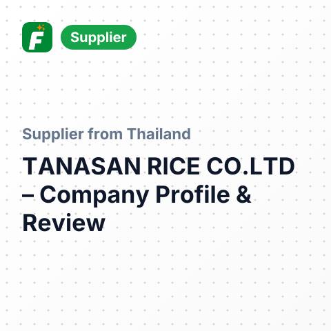 TANASAN RICE CO.LTD – summary card, no photo uploaded yet