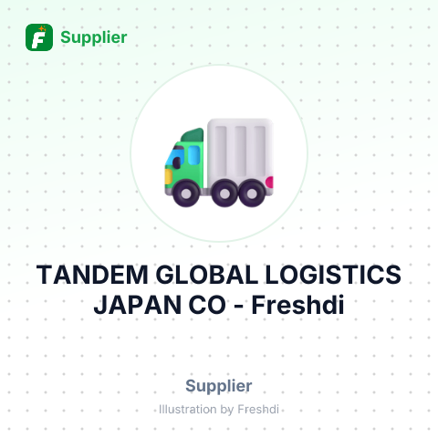 TANDEM GLOBAL LOGISTICS JAPAN CO – summary card, no photo uploaded yet