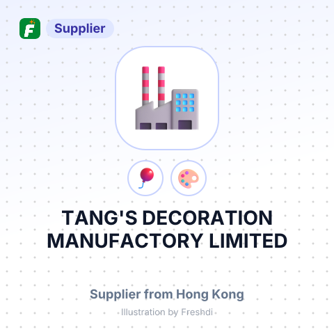 TANG'S DECORATION MANUFACTORY LIMITED – summary card, no photo uploaded yet