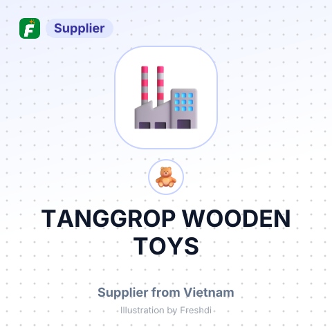 TANGGROP WOODEN TOYS – summary card, no photo uploaded yet