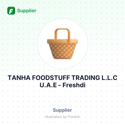 TANHA FOODSTUFF TRADING L.L.C U.A.E – summary card, no photo uploaded yet