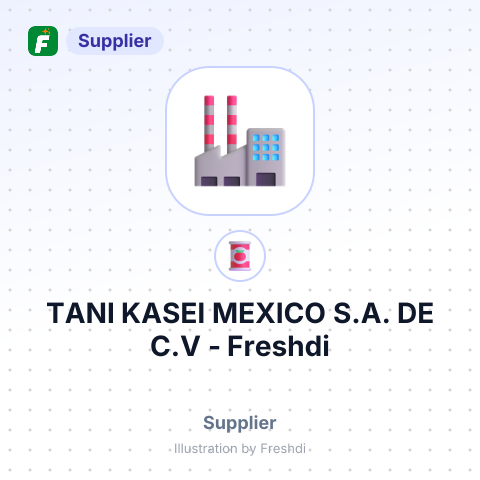 TANI KASEI MEXICO S.A. DE C.V – summary card, no photo uploaded yet