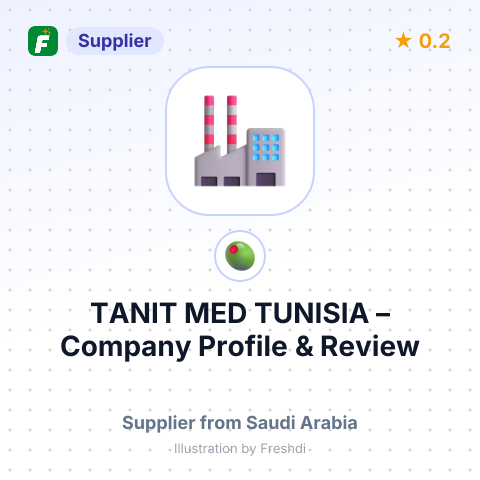 TANIT MED TUNISIA – summary card, no photo uploaded yet