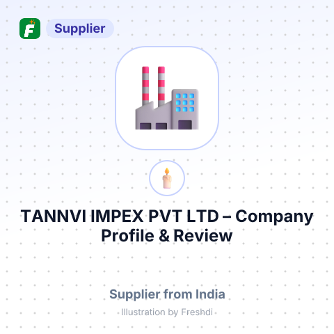 TANNVI IMPEX PVT LTD – summary card, no photo uploaded yet