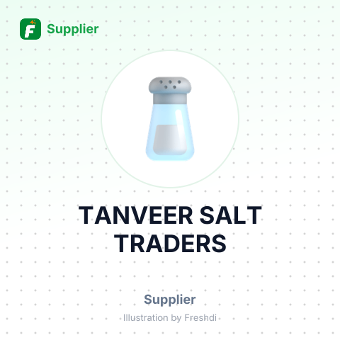 TANVEER SALT TRADERS – summary card, no photo uploaded yet