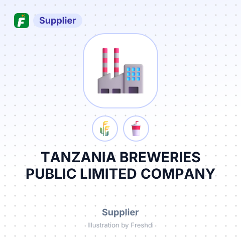 TANZANIA BREWERIES PUBLIC LIMITED COMPANY – summary card, no photo uploaded yet