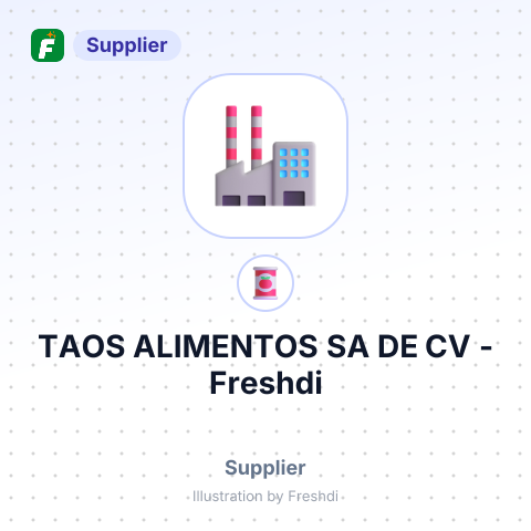 TAOS ALIMENTOS SA DE CV – summary card, no photo uploaded yet