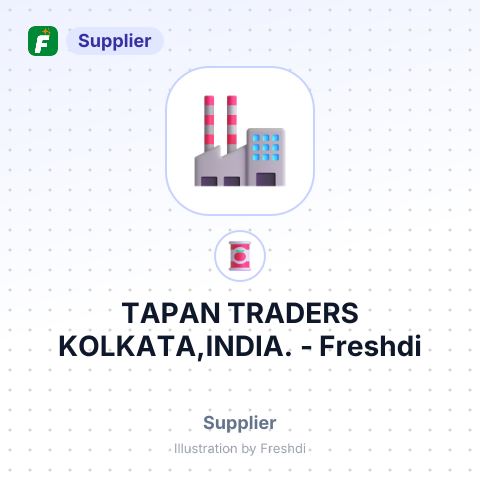 TAPAN TRADERS KOLKATA,INDIA. – summary card, no photo uploaded yet