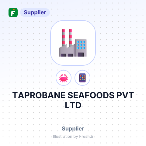 TAPROBANE SEAFOODS PVT LTD – summary card, no photo uploaded yet