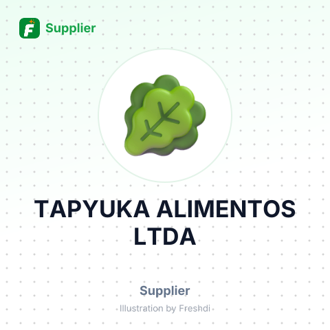 TAPYUKA ALIMENTOS LTDA – summary card, no photo uploaded yet